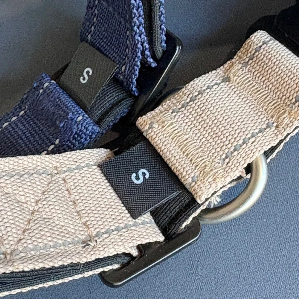 Lot of 2 - Dog Friendly Co Tactical Dog Collar | Sz Small | Reflective Neoprene